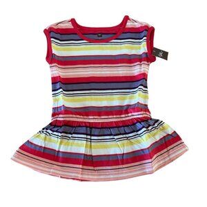 NWT Tea Collection Vibrant Stripe Dress Size 2